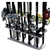 Rush Creek Reel Salty  13 Rod 2-Tier Floor Storage Rack