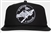 Simms Bass Unstructured Flat Brim Cap Black