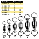 SPRO Ball Bearing Swivel w/Split Rings