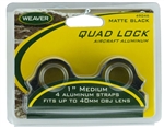 Weaver Quad Lock 1" QD Scope Rings