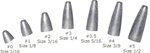 Water Gremlin Low Profile Slip Sinkers