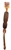 Hunter  027-191  Sling Padded Brown Leather Turkey