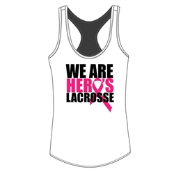 Hero's Lacrosse - Women's Screen-printed Tank Top