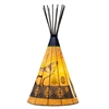 Wolf Large Tipi Lamp, 10 " base x 18" height