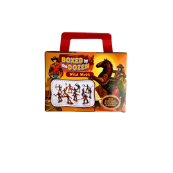 WILD WEST FIGURES, BOXED, (12 FIGURES/BOX)