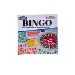BINGO GAME W/ SPINNER CARD
