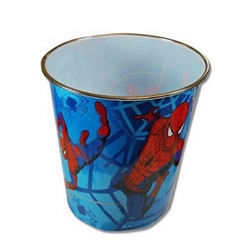 WASTEBASKET, YOUTH, ASST SUPER-HEROES