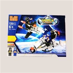 BLOCKS "BLOK HEAD",-120 PCS, SPACE EXPLORER