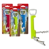 BOTTLE OPENER W/CORKSCREW
