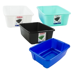 DISHPAN RECT.--8QT--4 COLORS