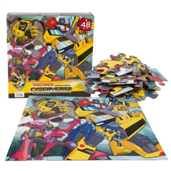 FLOOR PUZZLE TRANSFORMERS--48PCS