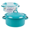 5QT DUTCH OVEN TURQUOISE SPECKLED ENAMEL