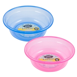 BASIN PLASTIC 6.5QT, 12.5" DIA, ASST COLORS