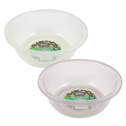 BASIN PLASTIC 8QT, 14" DIA, ASST COLORS