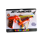 TOY JET W/LAUNCHER GUN