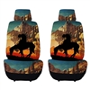 PRINTED FRONT SEAT COVER SET - END OF THE TRAIL