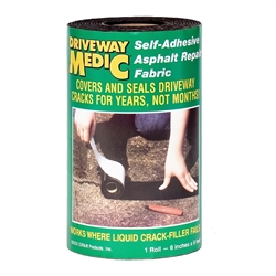 "DRIVEWAY MEDIC" ASPHALT REPAIR STRIP( 6"