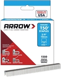 ARROW 3/8" STAPLES (T50) (PACKED IN 4'S)