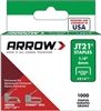 ARROW 1/4"STAPLES--SMALL (FITS T27 GUN--5/BX)
