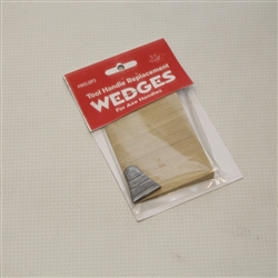 AX WEDGE PACK--(1 WOOD WEDGE, 1 METAL WEDGE)