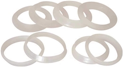 PVC ASST POLY WASHERS,BAG