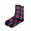 SOCKS W/ SOUTHWEST DESIGN-TEAM COLORS