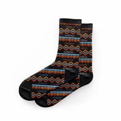 Nu Trendz Signature Collection Southwest Pattern Socks
