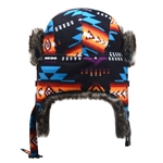 Nu Trendz Signature Collection Southwest Pattern Trapper Hat