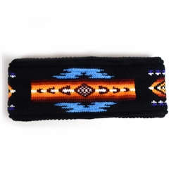 Nu Trendz knitted headband southwest pattern