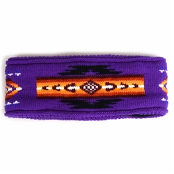 HEADBAND KNITTED, 16112 SW DESIGN PURPLE