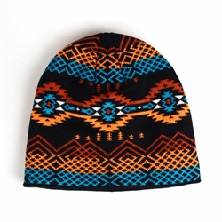 Nu Trendz knitted beanie, rivers edge design