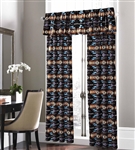 CURTAIN SET 5PC, SOUTHWEST DESIGN ASST