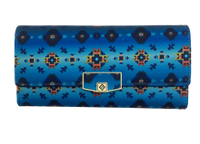 LADIES WALLET, DIAMOND STAR CANVAS, SNAP