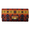 LADIES WALLET, DIAMOND STAR CANVAS, SNAP