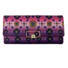 LADIES WALLET, DIAMOND STAR CANVAS, SNAP