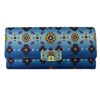 LADIES WALLET, DIAMOND STAR CANVAS, SNAP