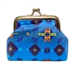 COIN PURSE, DIAMOND AZURE