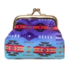 COIN PURSE,  PURPLE MINT