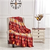 THROW MINK BLANKET MED WHEEL (50"x60")