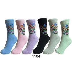 LADIES FASHION SOCKS, ANISHINAABE GATHERING DESIGN
