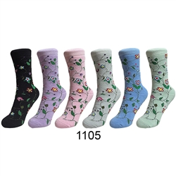 LADIES FASHION SOCKS, ANISHINAABE ENCHANTMENT DESIGN