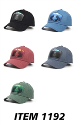 SASQUATCH, BASEBALL CAP (DENIM FABRIC)
