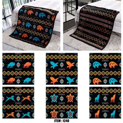 BABY BLANKETLEGACY TRAILS--REVERSIBLE 40X48