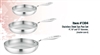 3pc Pan Set, High Grade Stainless Steel