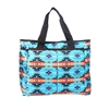 DIAPER BAG W/CHANGING PAD--TURQUOISE