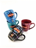 COFFEE MUGS  ASST COLORS-16112