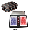 CARD GAME AND DICE SET W/ STORAGE TIN