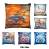 Microplush Cushion (FILLED) 18x18", Carol Caravalis Designs