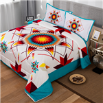 KING, 3PC STAR DESIGN SHERPA SET