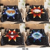 THROW BLANKET, STARQUILT ANIMALS, REVERSIBLE
